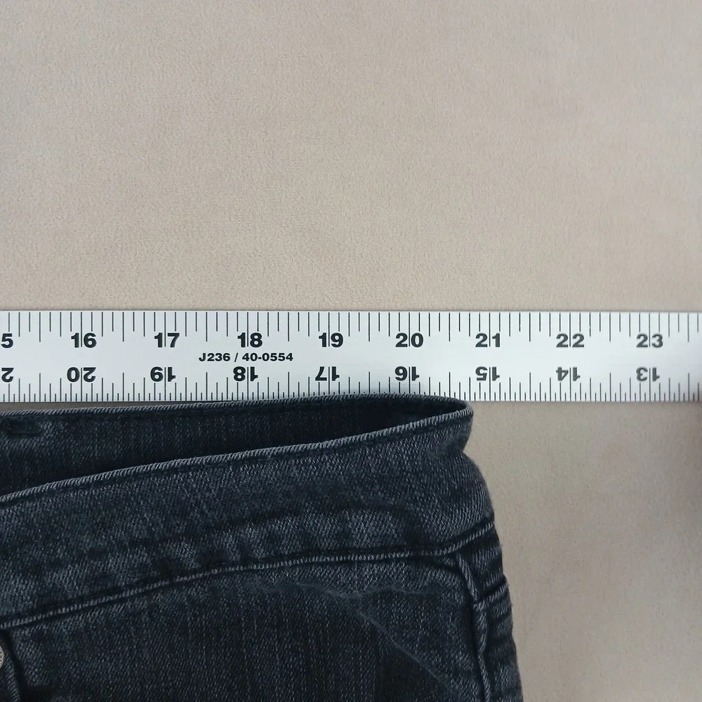 Eddie Bauer 40x30 Mens Jeans Blanket Lined Black